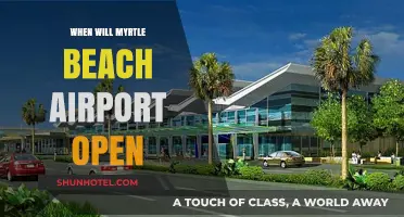 Myrtle Beach Airport Opening Date: What Travelers Need to Know