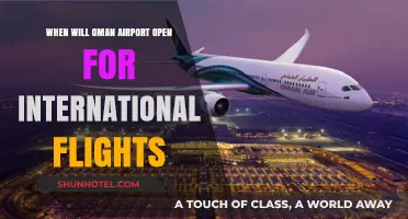 Oman Airport's International Flight Resumption: Expected Opening Date Revealed