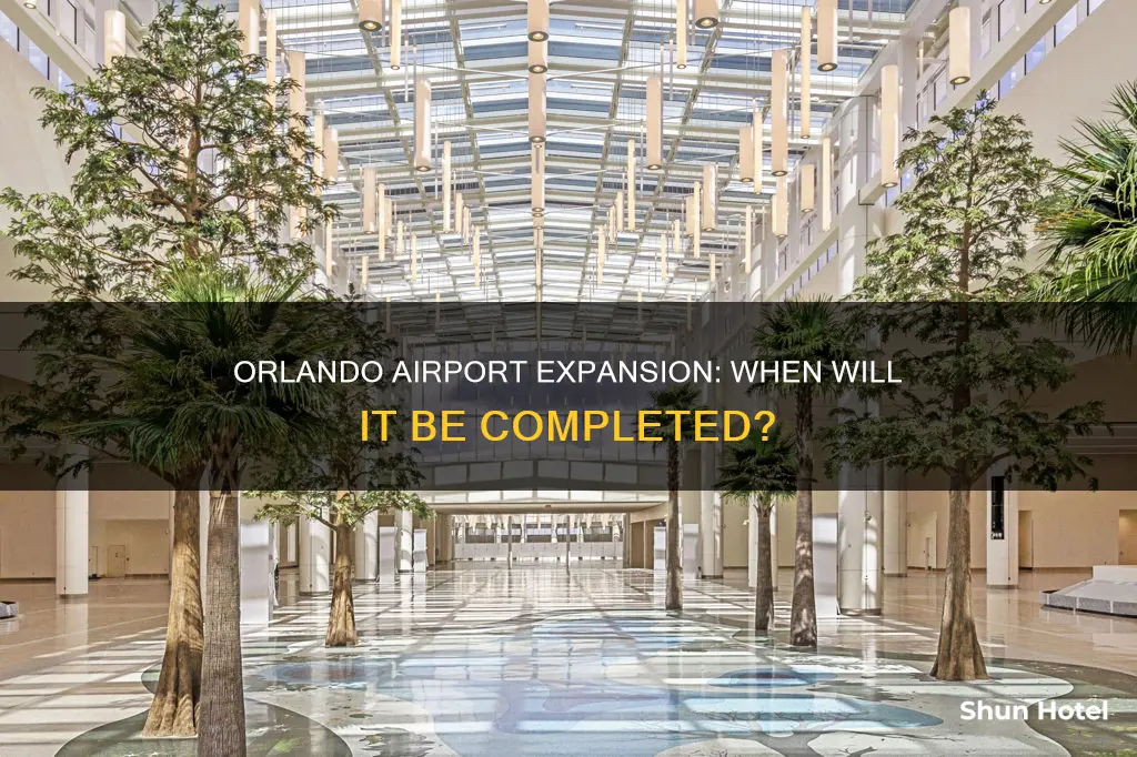 when will orlando airport be finished