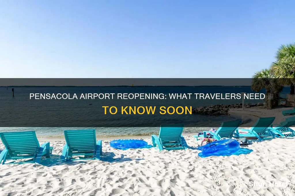 when will pensacola airport open