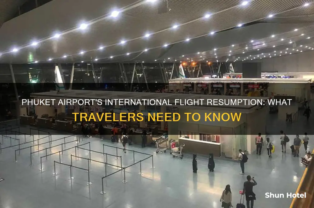 when will phuket airport open for international flights