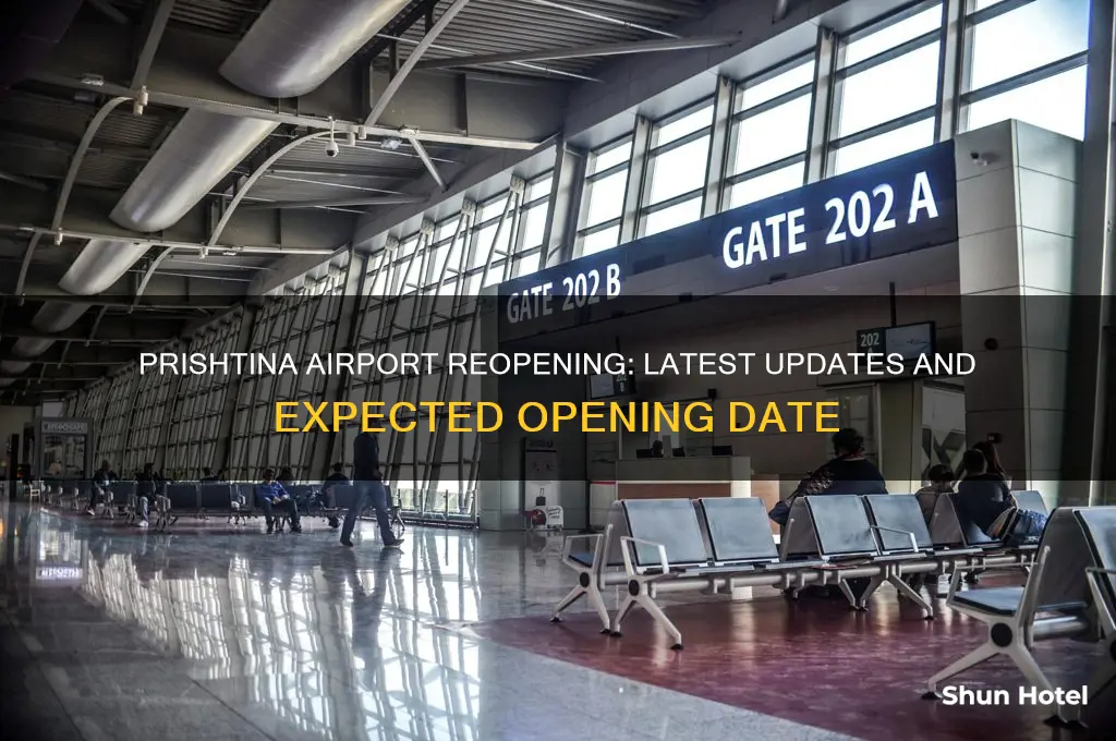 when will prishtina airport open