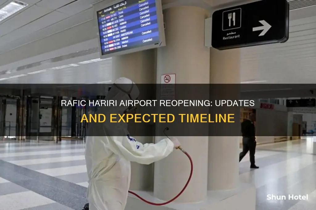 when will rafic hariri airport open