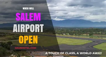 Salem Airport Opening: Anticipated Launch Date and Updates Revealed