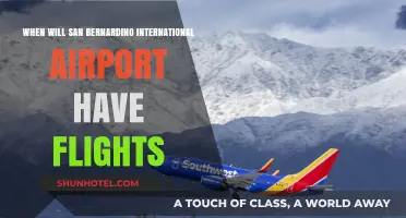 San Bernardino International Airport: Anticipated Flight Launch Timeline Revealed
