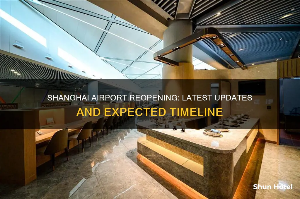 when will shanghai airport open