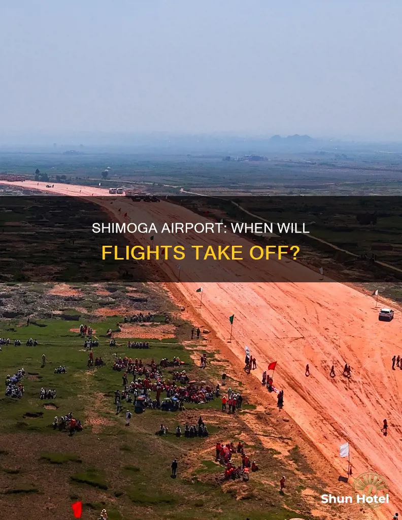 when will shimoga airport start operating