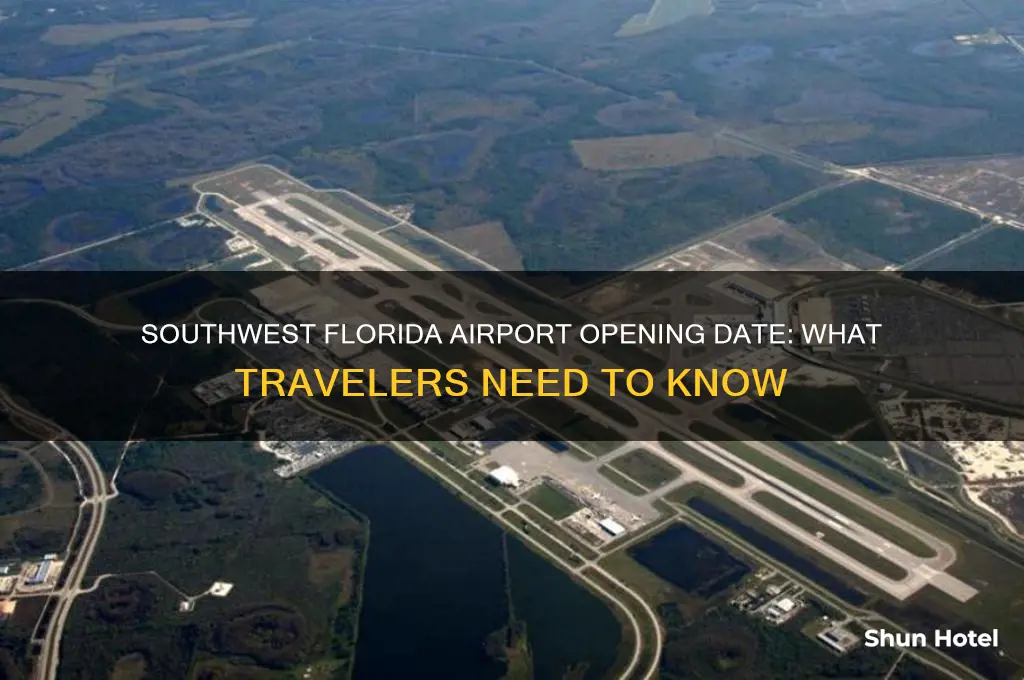 when will southwest florida airport open