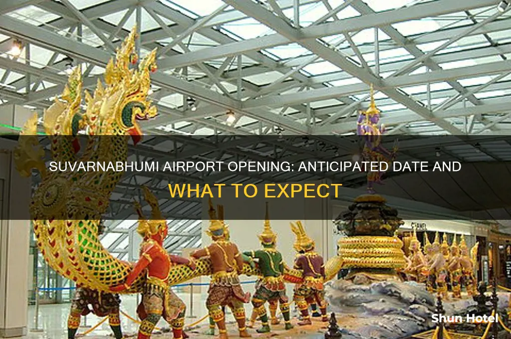 when will suvarnabhumi airport open