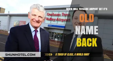 Teesside Airport: The Growing Call to Restore Its Original Name
