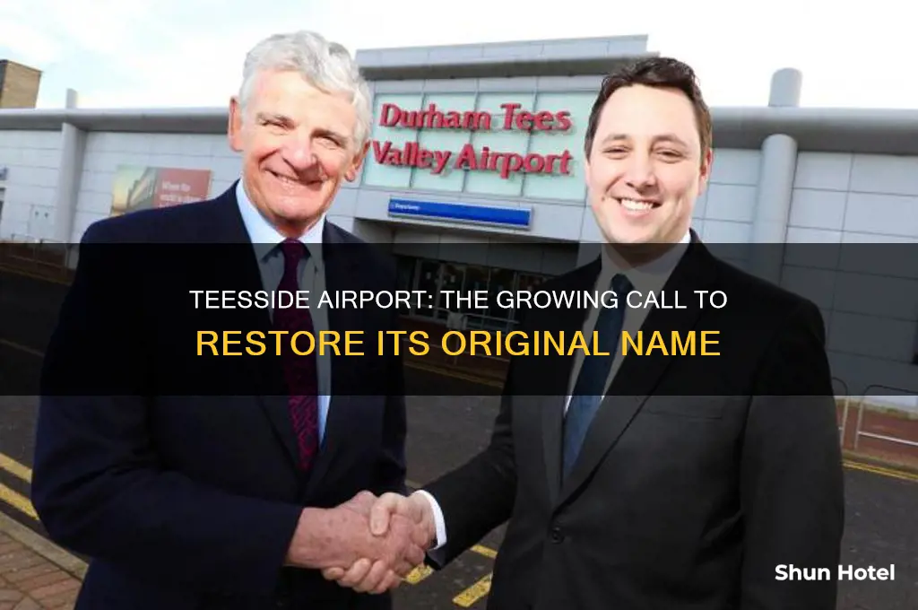 when will teesside airport get it