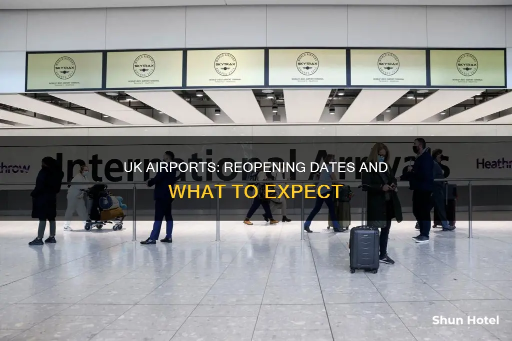 when will the uk airports reopen