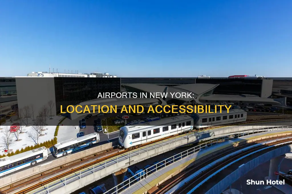 where are airports in new york