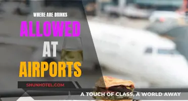 Airports with Drink Policies: Where Can You Enjoy a Beverage?