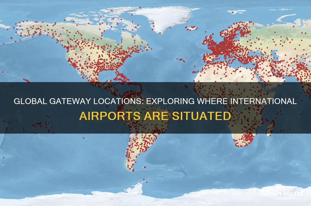 where are international airports