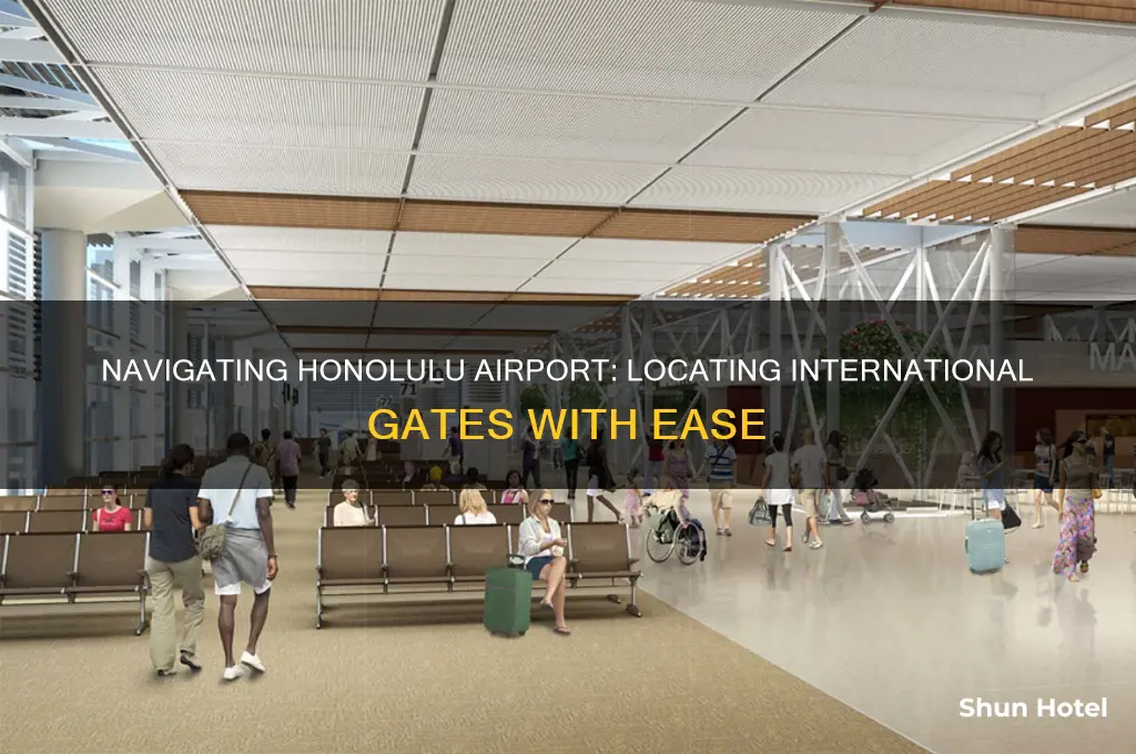 where are international gates in honolulu airport