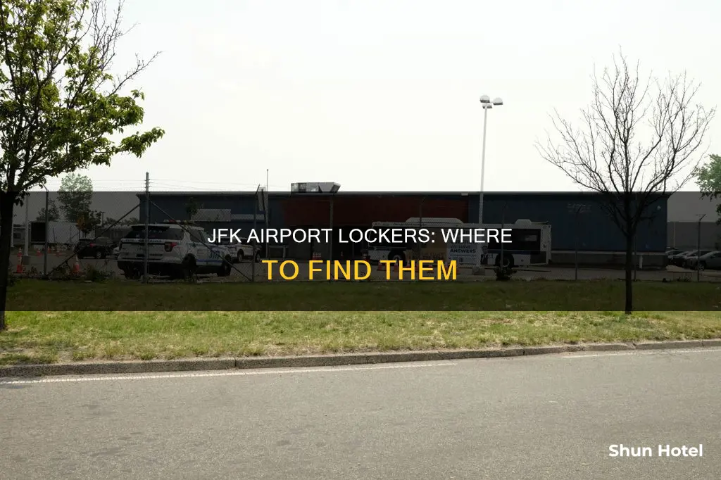 where are lockers at jfk airport