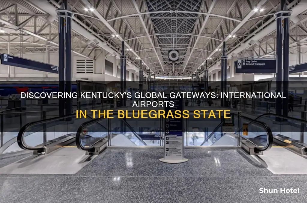 where are some international airports in ky