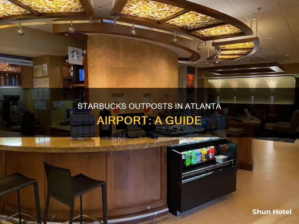 where are starbucks in atlanta airport