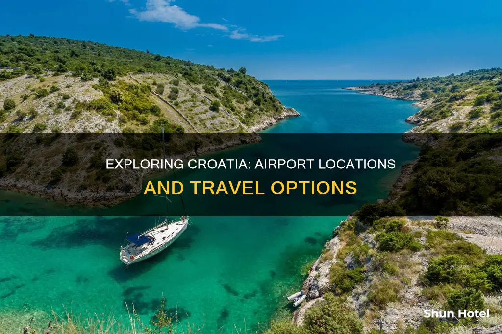 where are the airports in croatia