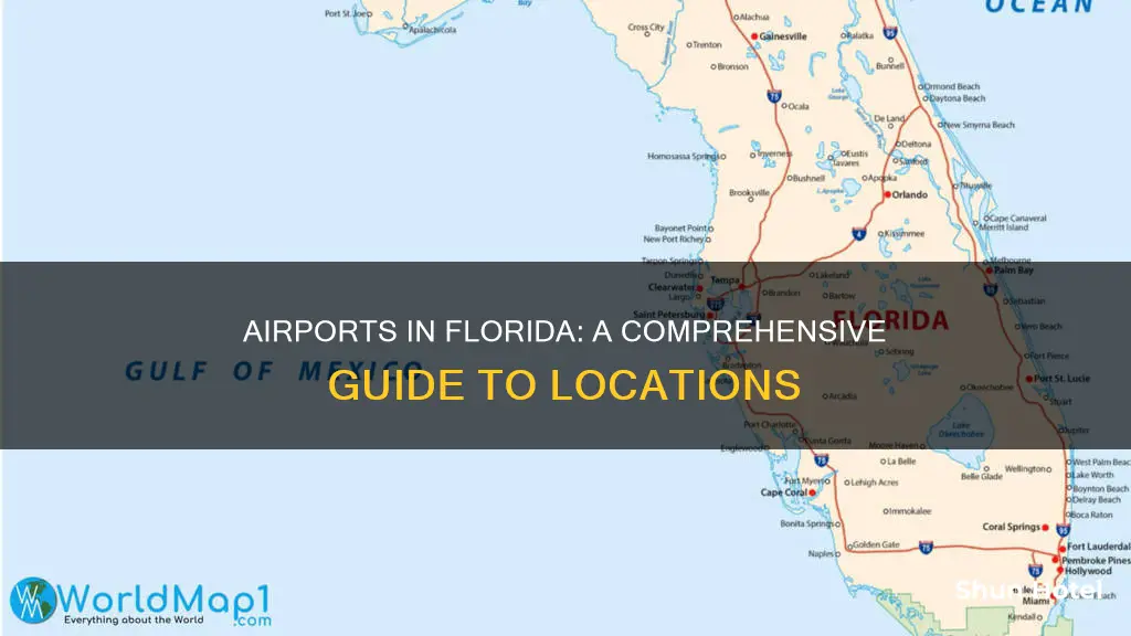where are the airports in fl