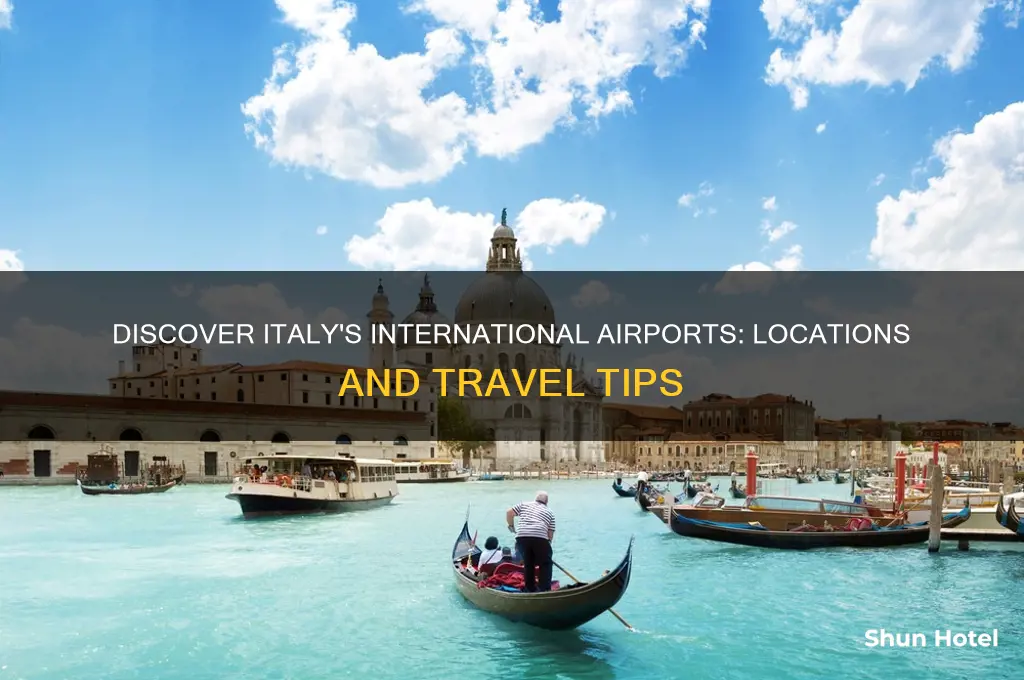 where are the international airports in italy