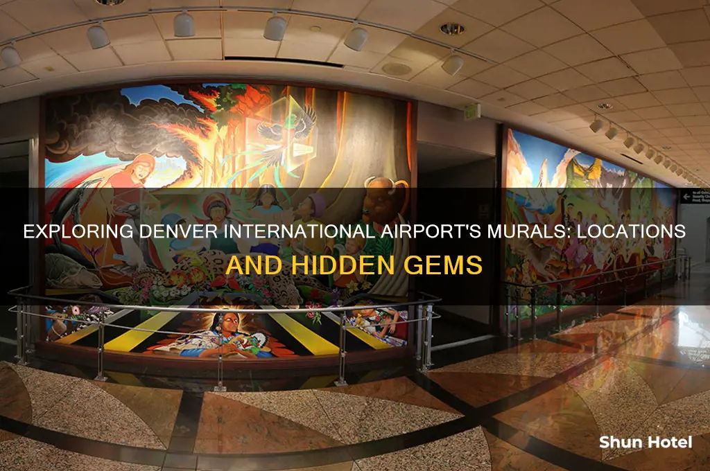 where are the murals denver international airport