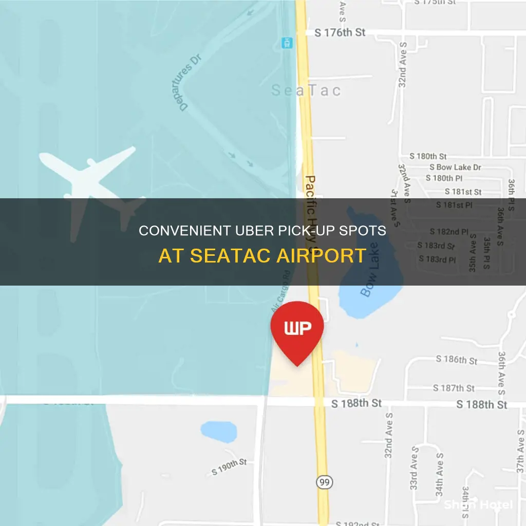 where at seatac airport can i catch an uber pickup