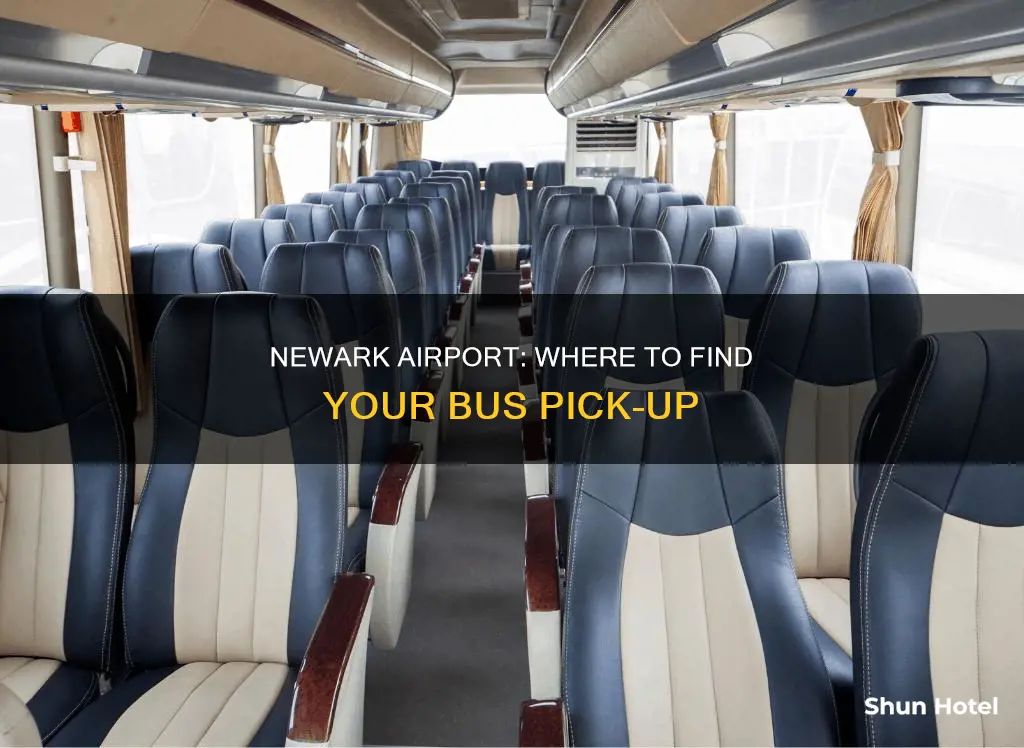 where bus can pick up at newark airport