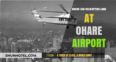 Helicopter Landing Zones at O'Hare Airport