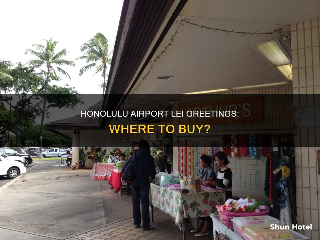 where can i buy a lei at honolulu airport