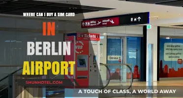 Berlin Airport Sim Card Purchase Locations