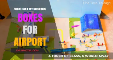 Best Places to Buy Cardboard Boxes for Airports