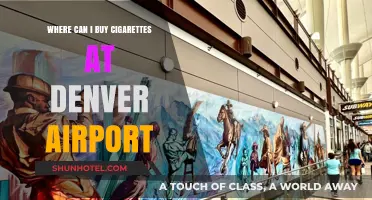 Denver Airport Cigarette Purchase Locations