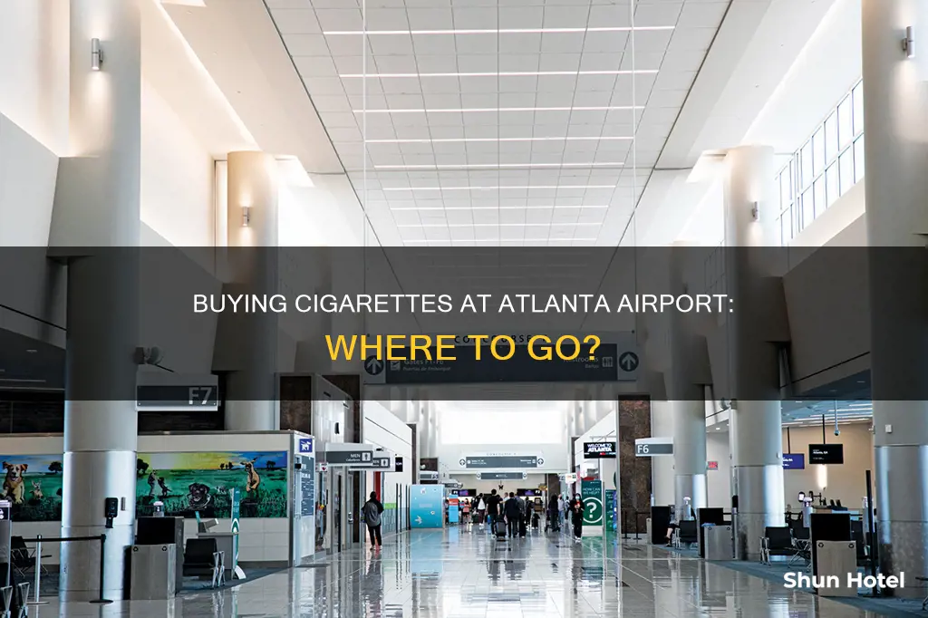 where can i buy cigarettes in the atlanta airport