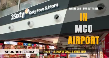 Duty-Free Shopping at MCO: Where to Buy