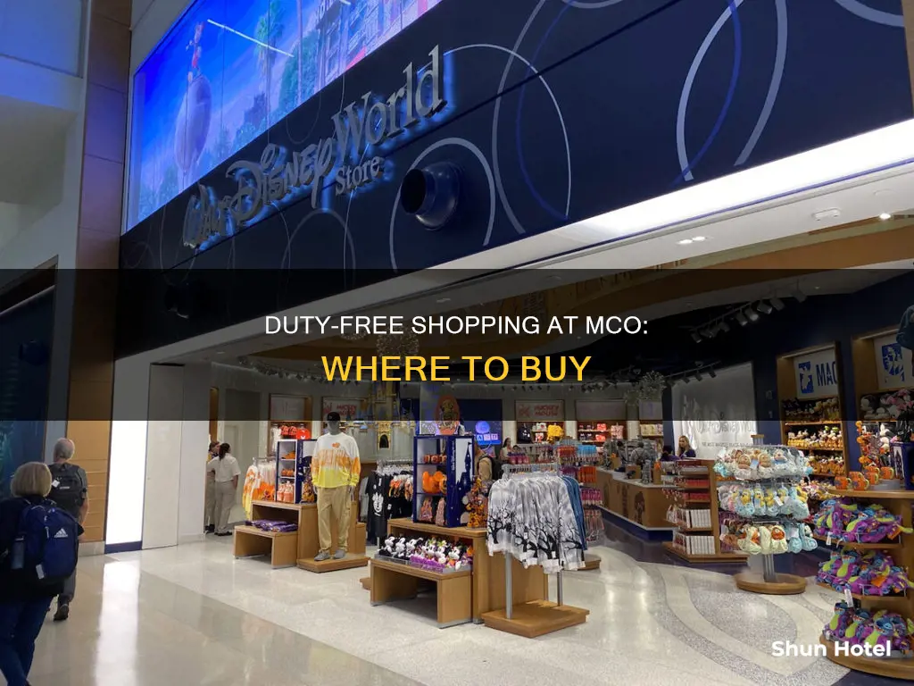 where can i buy duty free in mco airport