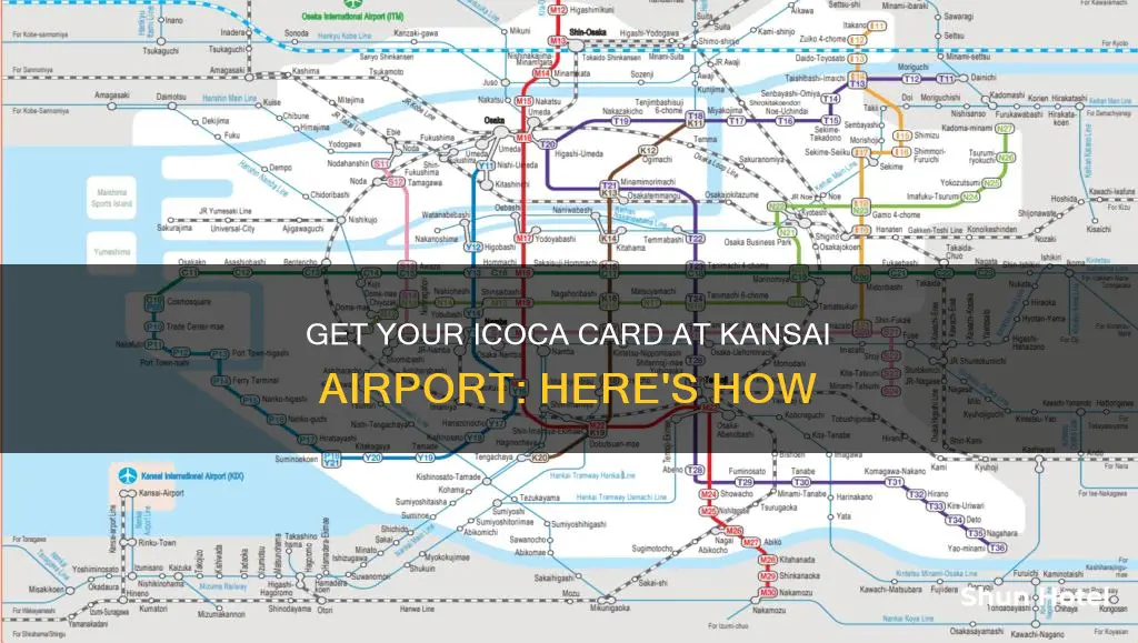 where can i buy icoca card in kansai airport