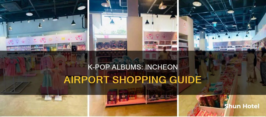 where can i buy kpop albums near incheon airport