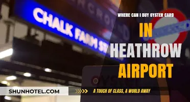 Heathrow Oyster Card: Where to Buy at the Airport