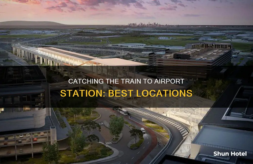 where can i catch the train to airport station