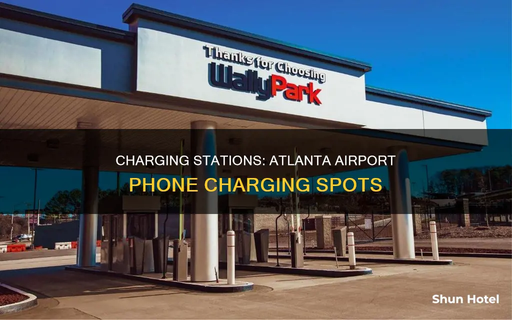 where can i charge my phone in atlanta airport