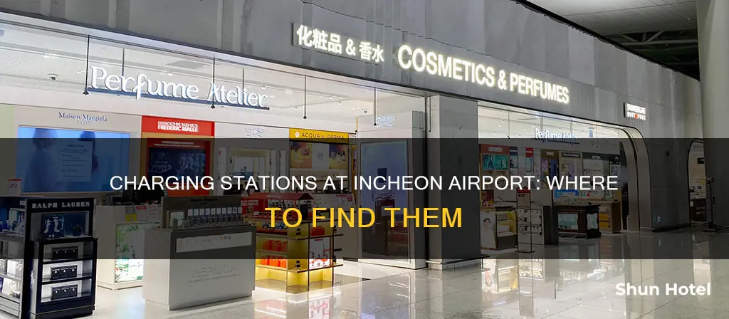where can i charge my phone in incheon airport