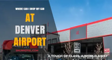 Denver Airport: Best Car Drop-off Locations