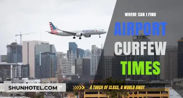 Curfew Times: Airport Schedules and Restrictions