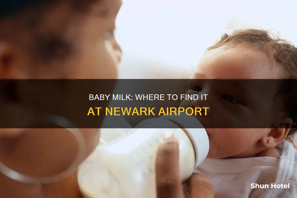 where can i find milk for baby on newark airport