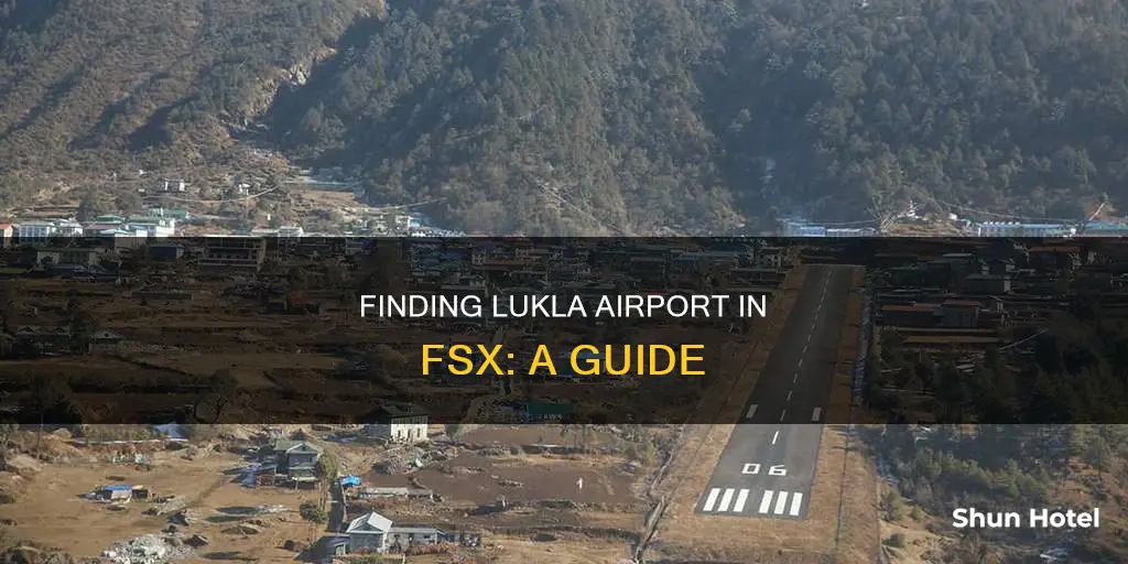 where can i find the fsx lukla airport