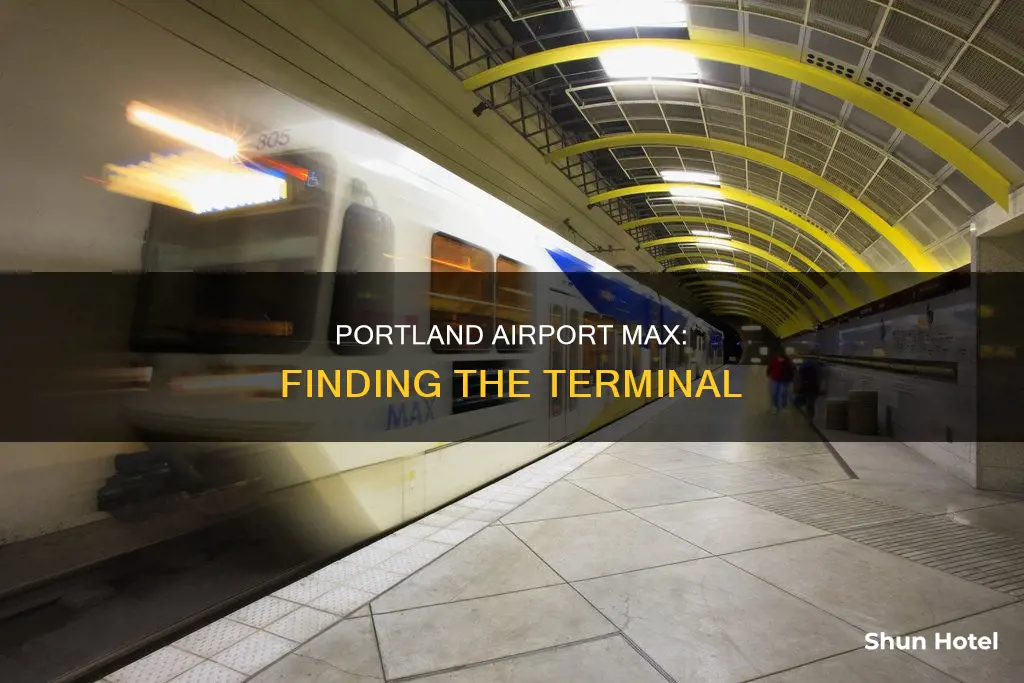 where can i find the max terminal in portland airport
