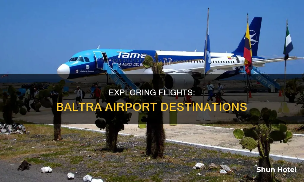 where can i fly from baltra airport