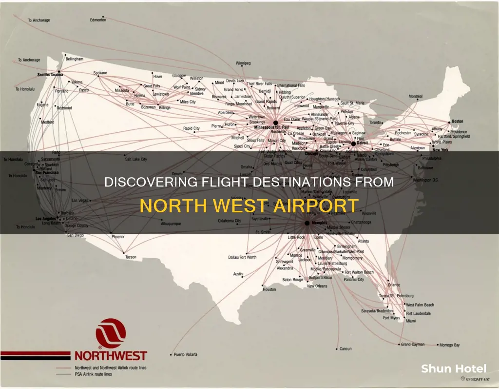 where can i fly out at north west airport